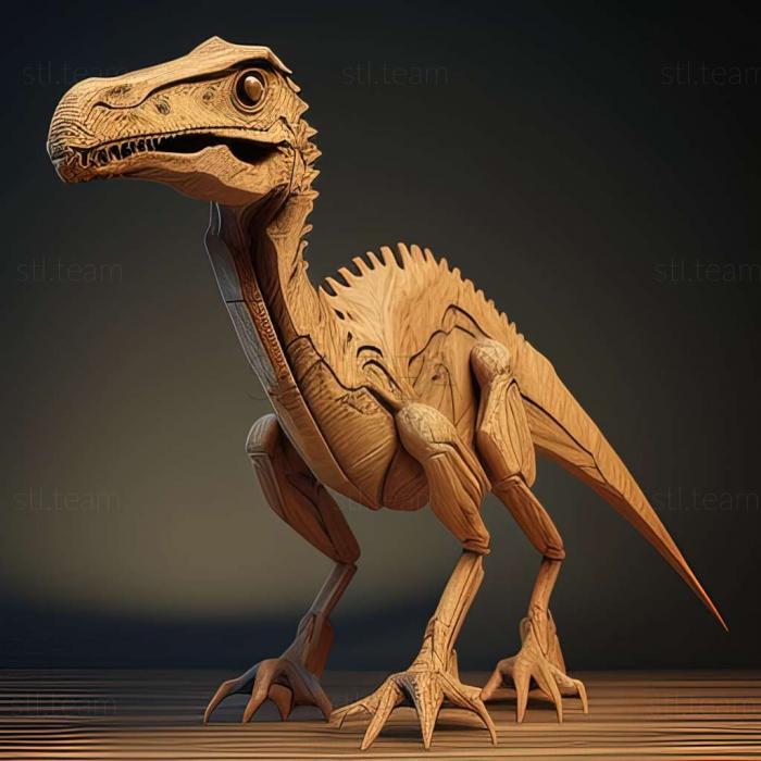 3D model Machairasaurus (STL)